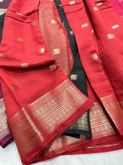 semi silk sarees
