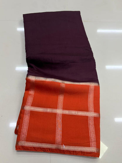 semi silk sarees
