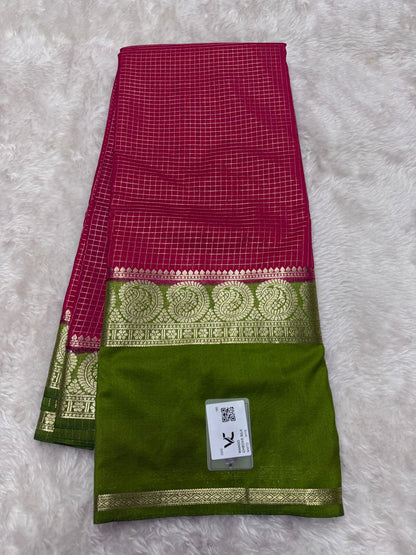 semi silk sarees